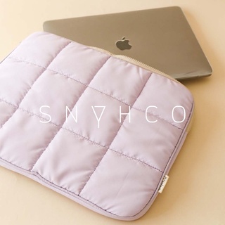 Puffy Zipper Pastel Waterproof Laptop Sleeve Bag 14-15 inch