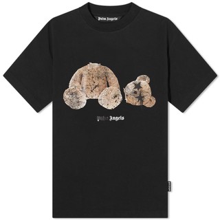 [100% Authentic] PALM ANGELS SPRAY LOGO KILL THE BEAR TEE