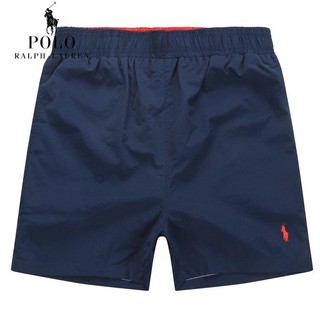 【Ready Stock】Ready Stock Original_Ralph Laurens Polo Shorts Sports Shorts Summer Casual Pants Four Points Quick Dry Beach Shorts Running Contrast Color Men's Sweatpants
