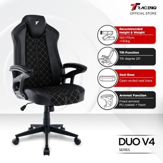 TTRacing Duo V3 Duo V4 Pro Gaming Chair Ergonomic Home Office Chair - 2 Years Official Warranty