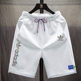 Shorts men's summer men's and women's same style cotton large size loose casual sports shorts for outer wear