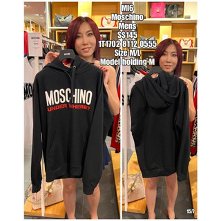PRE-ORDER MI6 MOSCHINO 1T1702 8112 0555 HOODIE