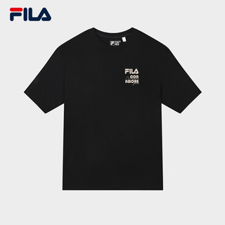 FILA CORE Men's White Line Fila Originale Short Sleeve Tee (Unisex)