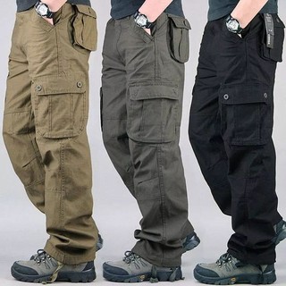 New Arrivals Unisex TBland 6-pocket Thick Fabric Slim Fit Cargo Slack Pant Cargo Six pocket For Men And Women